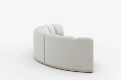 New Marlow Performance Bouclé Curve Sofa 3 Seater Sofas