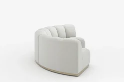 New Marlow Performance Bouclé Curve Sofa 3 Seater Sofas