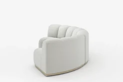 New Marlow Performance Bouclé Curve Sofa 3 Seater Sofas