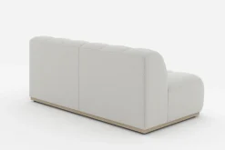 New Marlow Performance Bouclé Armless 2 Seater Sofa Modular Sofas|Loveseats