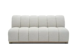 New Marlow Performance Bouclé Armless 2 Seater Sofa Modular Sofas|Loveseats