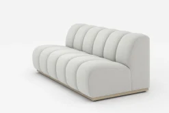 New Marlow Performance Bouclé Armless 2 Seater Sofa Modular Sofas|Loveseats