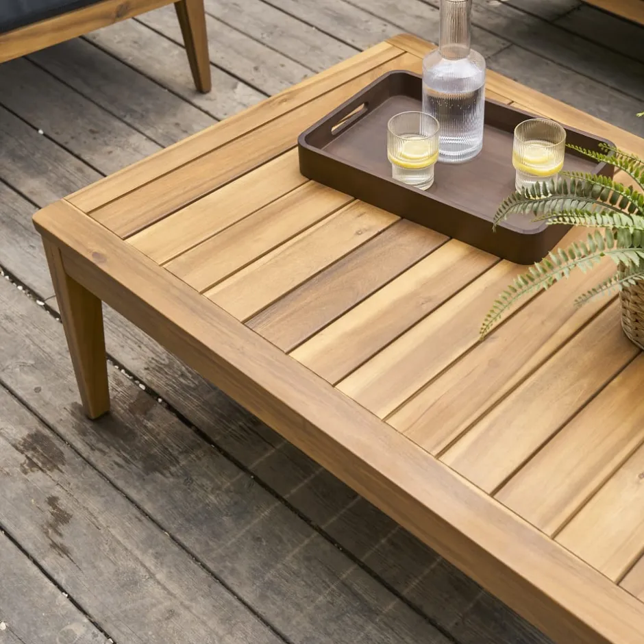Clearance Maui Outdoor 2 Lounge Chairs & Coffee Table Set Small Outdoor Furniture|Outdoor Sofas