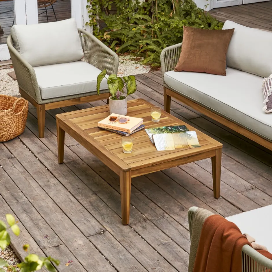 Outlet Maui Outdoor Coffee Table Small Outdoor Furniture|Outdoor Coffee & Side Tables
