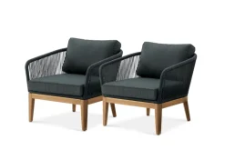 Sale Maui Outdoor Lounge Chair Set Small Outdoor Furniture|Outdoor Sofas
