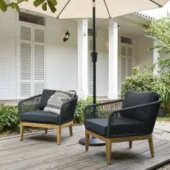 Sale Maui Outdoor Lounge Chair Set Small Outdoor Furniture|Outdoor Sofas