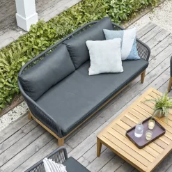 Best Maui Outdoor Loveseat Small Outdoor Furniture|Outdoor Sofas