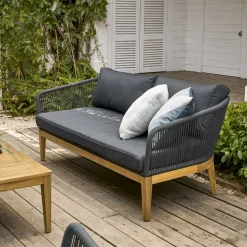 Clearance Maui Outdoor Loveseat & 2 Lounge Chairs Set Outdoor Sofas|Outdoor Furniture Sets