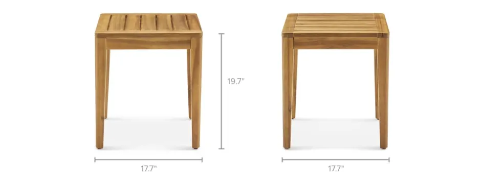 Clearance Maui Outdoor Side Table Small Outdoor Furniture|Outdoor Coffee & Side Tables