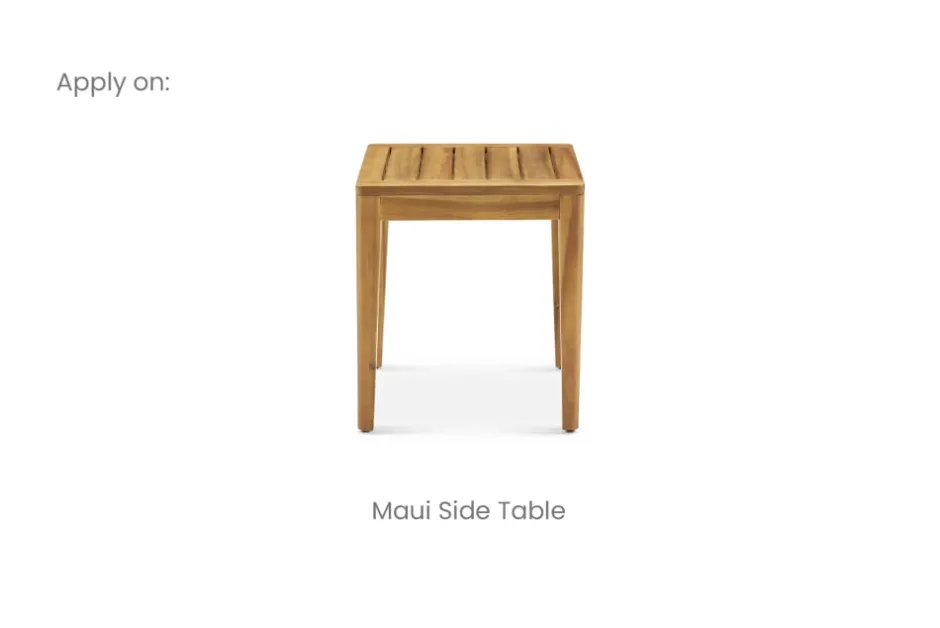 Clearance Maui Outdoor Side Table Cover Small Outdoor Furniture|Outdoor Accessories
