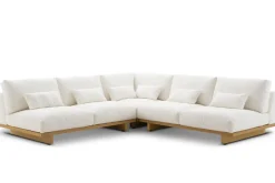 Sale Mori Performance Fabric Armless L-Shape Sectional Sofa Sectional Sofas