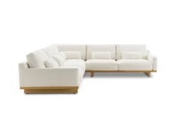 Best Mori Performance Fabric L-Shape Sectional Sofa Sectional Sofas
