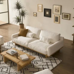 New Mori Performance Fabric Sofa 3 Seater Sofas