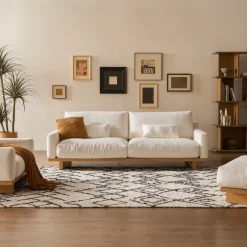 New Mori Performance Fabric Sofa 3 Seater Sofas