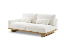 Best Mori Performance Fabric Single Arm 2 Seater Sofa Modular Sofas|Loveseats