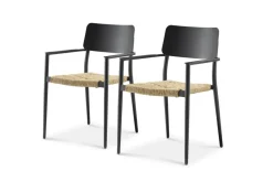 Best Newport Stackable Outdoor Dining Chair Set Small Outdoor Furniture|Outdoor Chairs & Bar Stools