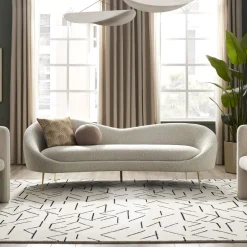 Discount Odette Performance Bouclé Sofa 3 Seater Sofas