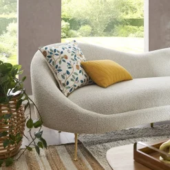 Discount Odette Performance Bouclé Sofa 3 Seater Sofas