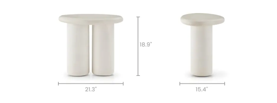 Best Olwen Side Table Outdoor Coffee & Side Tables|Nightstands & Bedside Tables