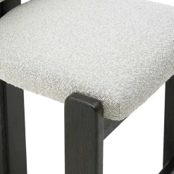 Fashion Oslo Performance Bouclé Armless Chair Small Dining Room Furniture|Dining Chairs