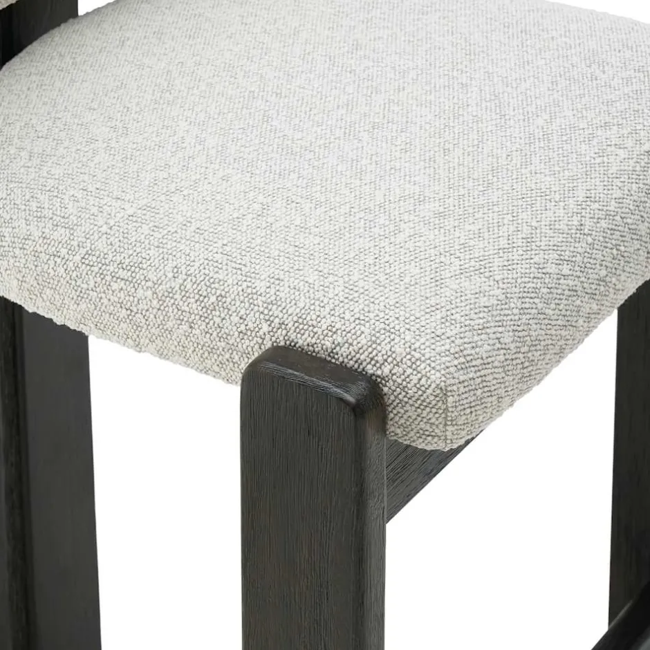 Fashion Oslo Performance Bouclé Armless Chair Small Dining Room Furniture|Dining Chairs