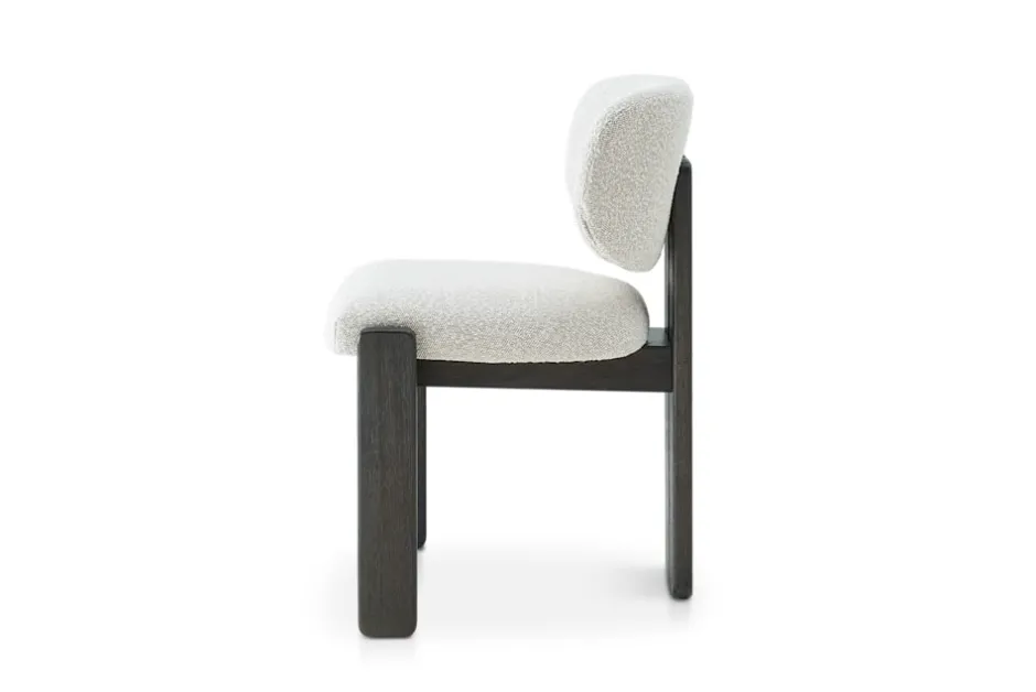 Fashion Oslo Performance Bouclé Armless Chair Small Dining Room Furniture|Dining Chairs