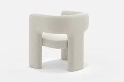 Clearance Paloma Bouclé Armchair, Snow Armchairs And Accent Chairs|Small Living Room Furniture