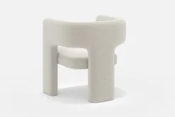 Clearance Paloma Bouclé Armchair, Snow Armchairs And Accent Chairs|Small Living Room Furniture
