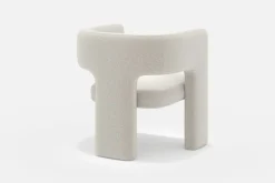 Clearance Paloma Bouclé Armchair, Snow Armchairs And Accent Chairs|Small Living Room Furniture