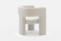 Clearance Paloma Bouclé Armchair, Snow Armchairs And Accent Chairs|Small Living Room Furniture
