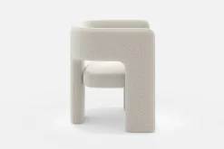 Clearance Paloma Bouclé Armchair, Snow Armchairs And Accent Chairs|Small Living Room Furniture