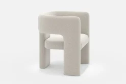 Clearance Paloma Bouclé Armchair, Snow Armchairs And Accent Chairs|Small Living Room Furniture