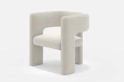 Clearance Paloma Bouclé Armchair, Snow Armchairs And Accent Chairs|Small Living Room Furniture