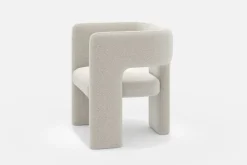 Clearance Paloma Bouclé Armchair, Snow Armchairs And Accent Chairs|Small Living Room Furniture