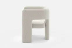 Clearance Paloma Bouclé Armchair, Snow Armchairs And Accent Chairs|Small Living Room Furniture
