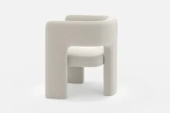 Clearance Paloma Bouclé Armchair, Snow Armchairs And Accent Chairs|Small Living Room Furniture