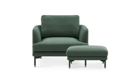 New Pebble Armchair with Ottoman Armchairs And Accent Chairs|Living Room Sets