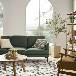 Fashion Pebble Chaise Sectional Sofa Sectional Sofas