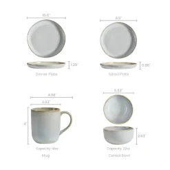 Online Renoir 16-Piece Dinnerware Set Tableware