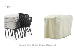 Clearance Riley Outdoor Dining Chair Set Cover Outdoor Accessories