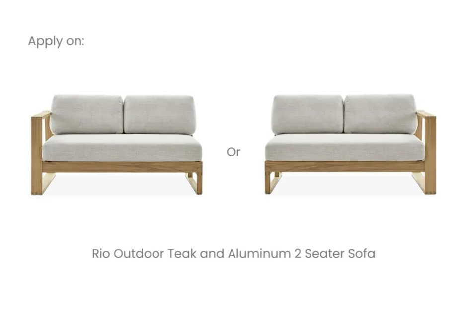 Clearance Rio Outdoor 2 Seater Sofa Cover Outdoor Accessories