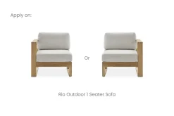 Hot Rio Outdoor 1 Seater Sofa Cover Outdoor Accessories