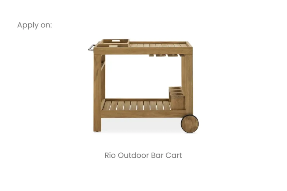New Rio Outdoor Bar Cart Cover Outdoor Accessories