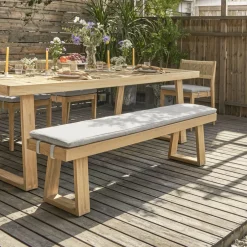 New Rio Outdoor Dining Bench Outdoor Chairs & Bar Stools|Benches