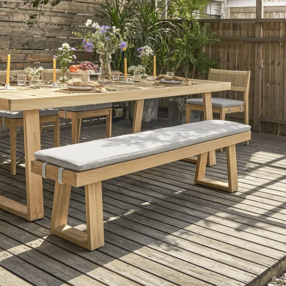 New Rio Outdoor Dining Bench Outdoor Chairs & Bar Stools|Benches