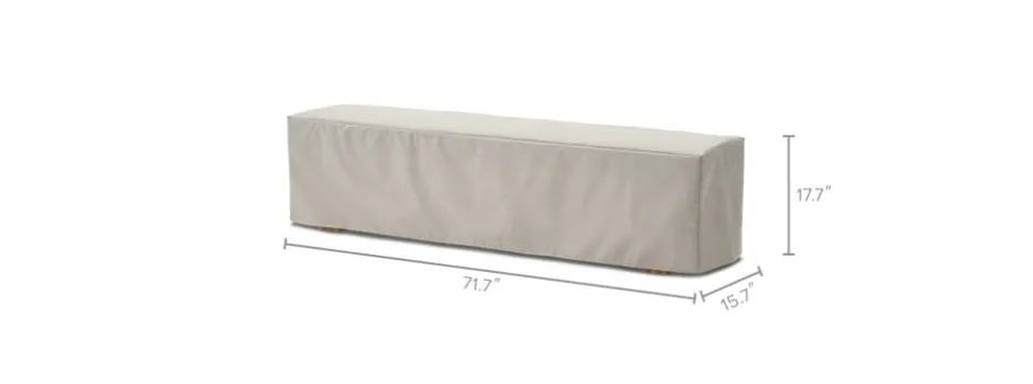 Hot Rio Outdoor Dining Bench Cover, 71" Outdoor Accessories
