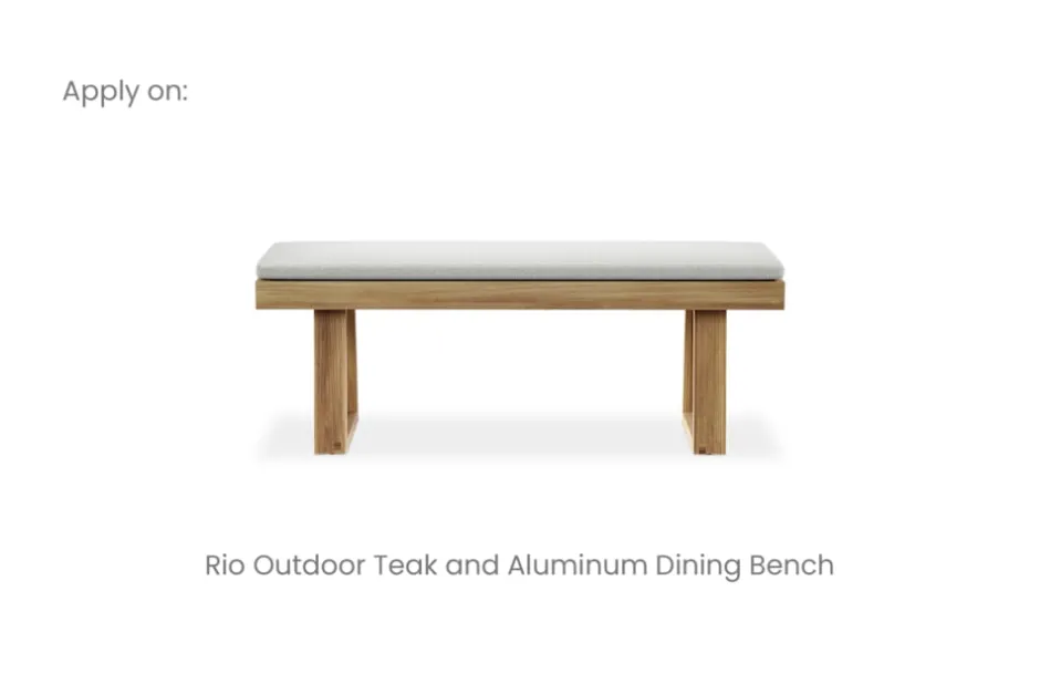 Hot Rio Outdoor Dining Bench Cover, 71" Outdoor Accessories