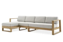 New Rio Outdoor Extended Chaise Sectional Sofa Outdoor Sofas