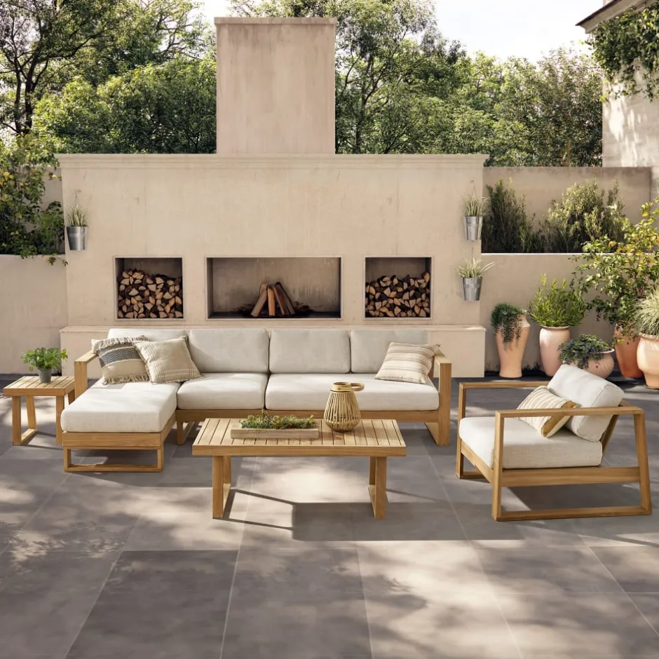 New Rio Outdoor Left Chaise Sofa Outdoor Sofas