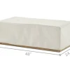Fashion Rio Outdoor Rectangular Box Coffee Table Cover Outdoor Accessories